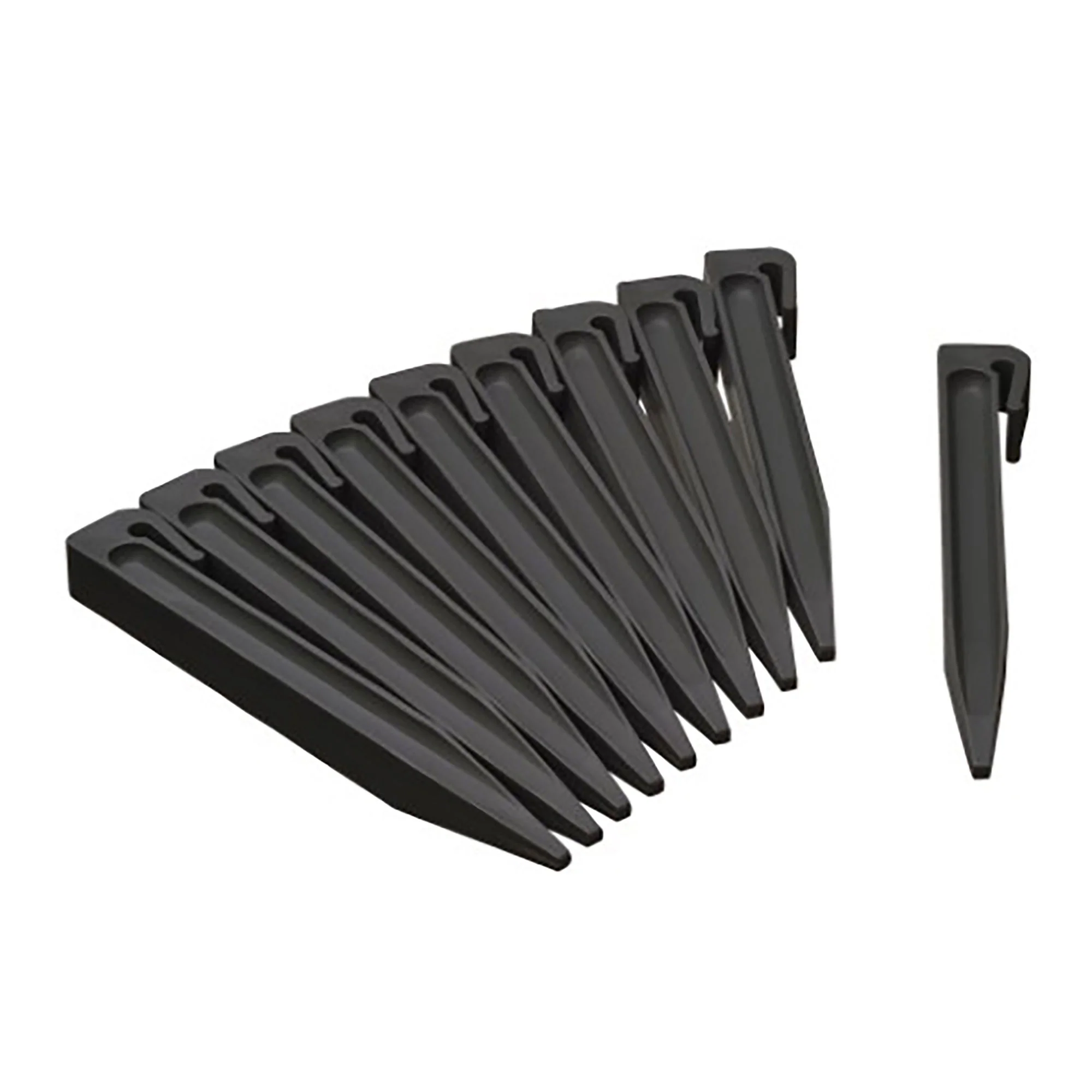 10x Nature Chevilles pour bordures Noir - Image 4