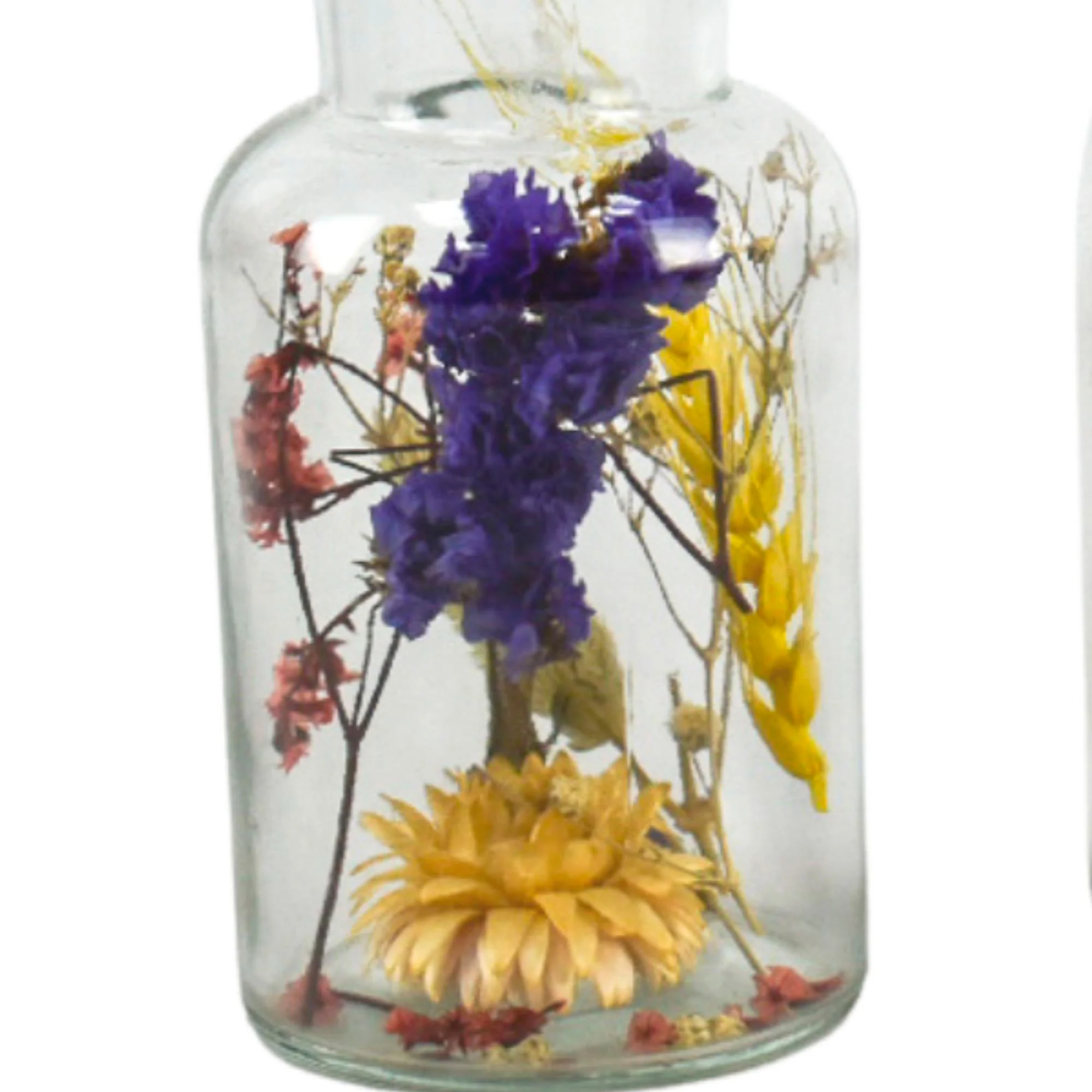 3x Fleurs séchées - Mélange en bouteille à bouchon de liège - Image 2