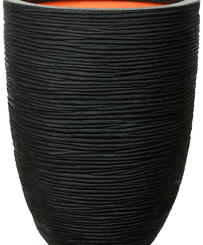 Capi Nature rib rond noir - Pot pour l'intérieur et l'extérieur - Image 3