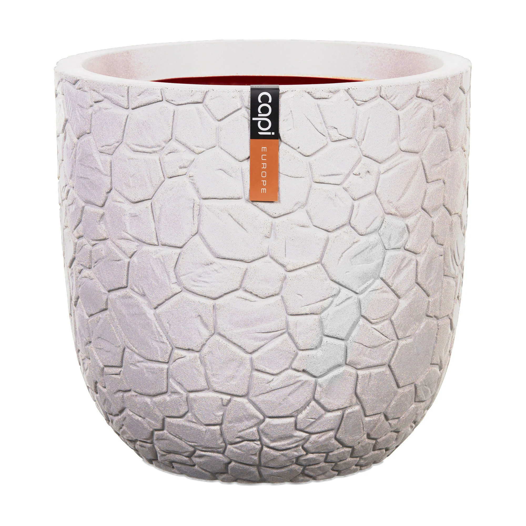 Capi pot de fleurs Nature clay rond ivoire - Pot pour l'intérieur et l'extérieur - Image 2
