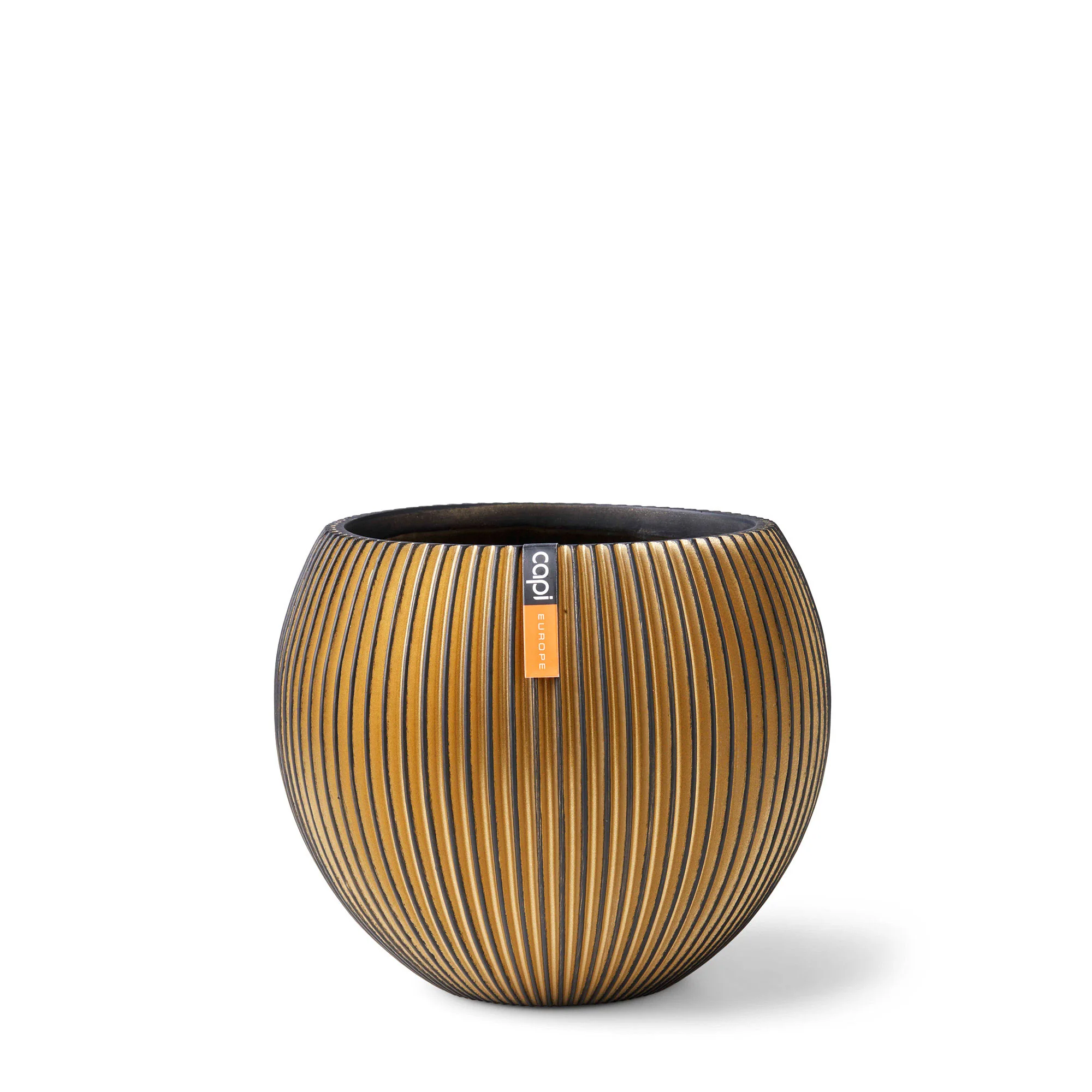 Capi vase Nature Groove rond or - Pot pour l'intérieur - Image 4