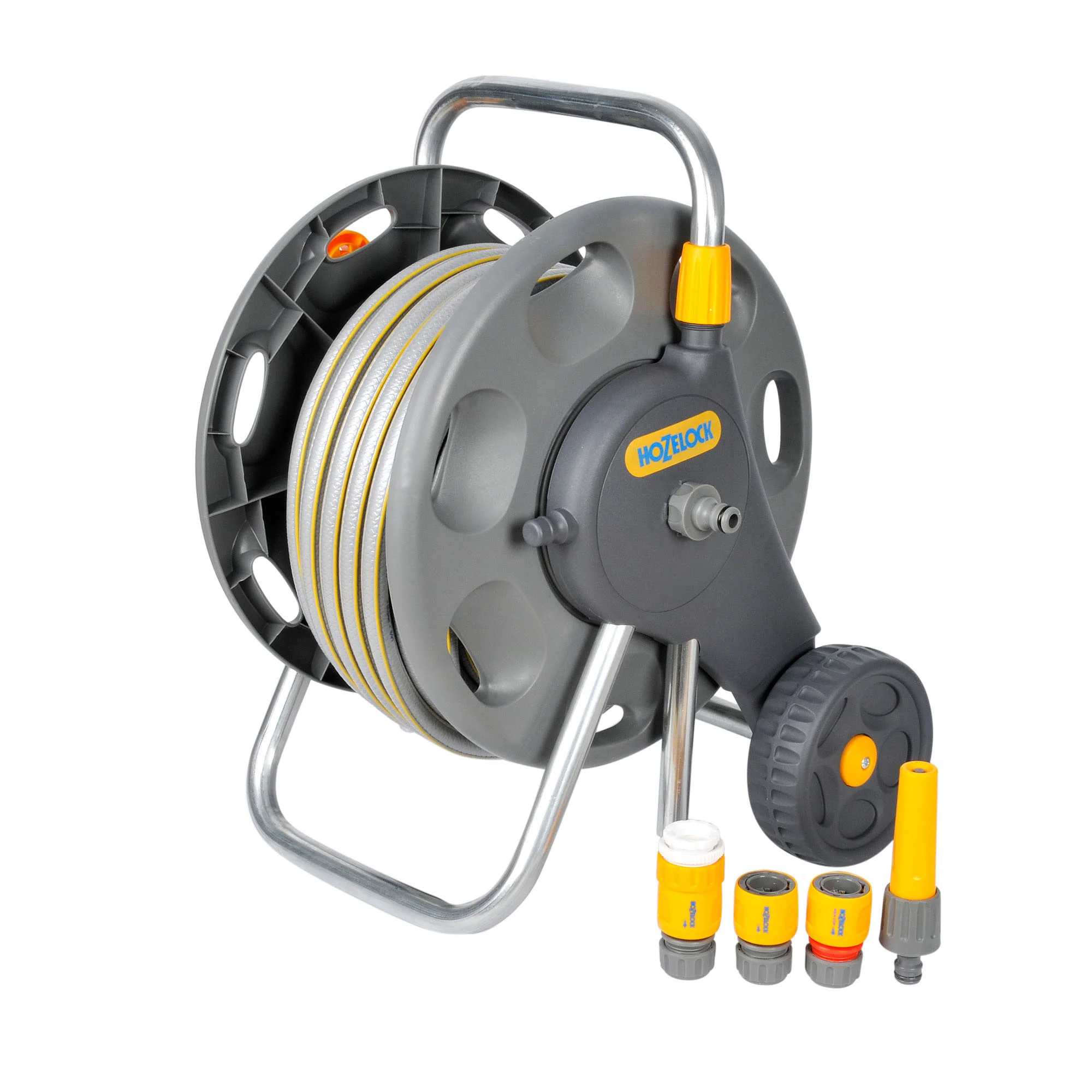 Chariot d'arrosage Hozelock Deluxe avec tuyau de 30 mètres - Image 3
