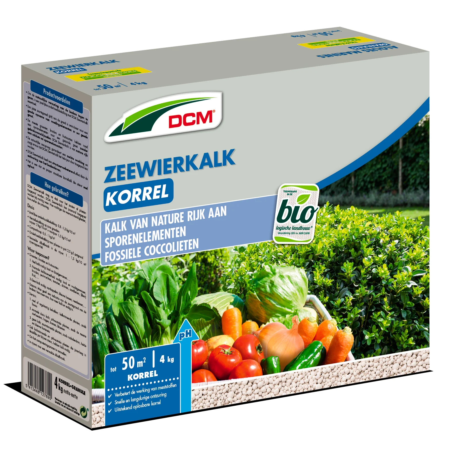 Chaux à base d'algues marines - Biologique 4 kg - DCM - Image 2