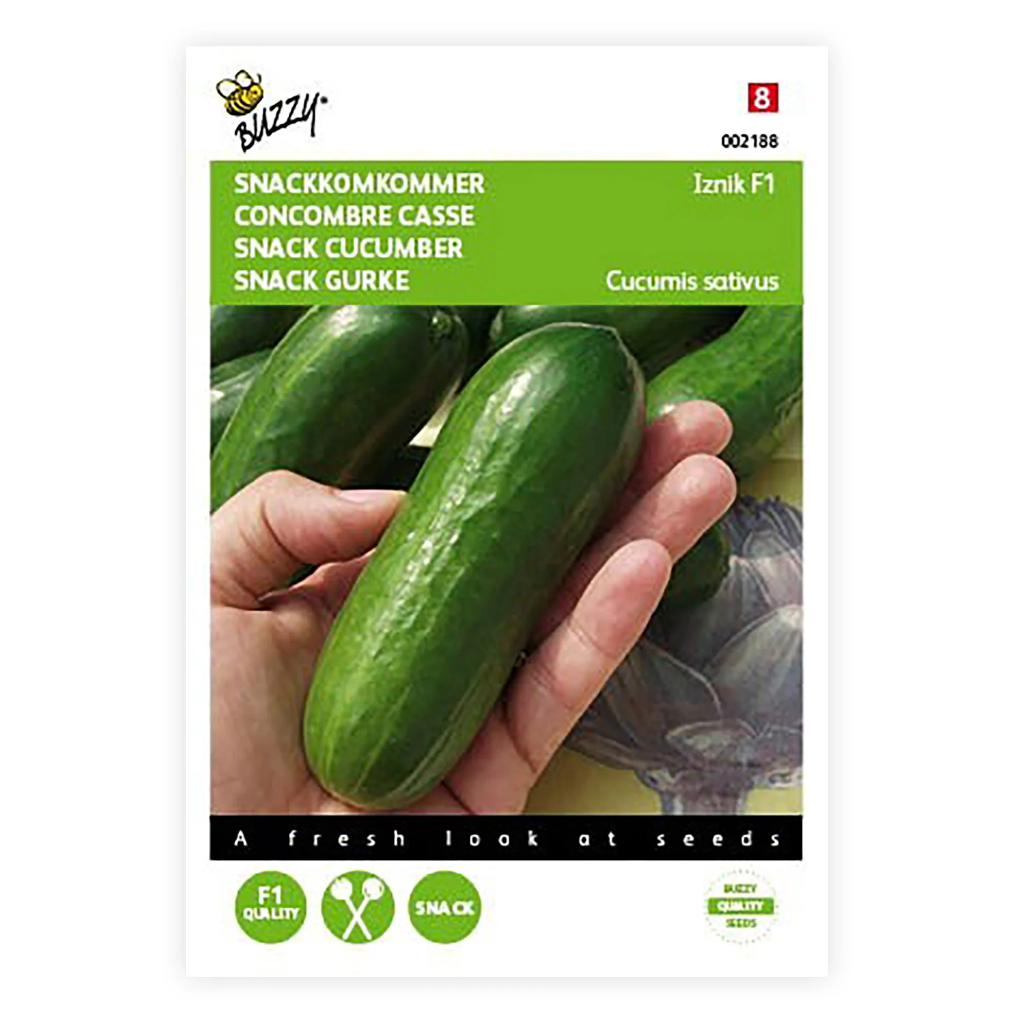 Concombre Cucumis 'Iznik' 3 m² - Semences de légumes - Image 4