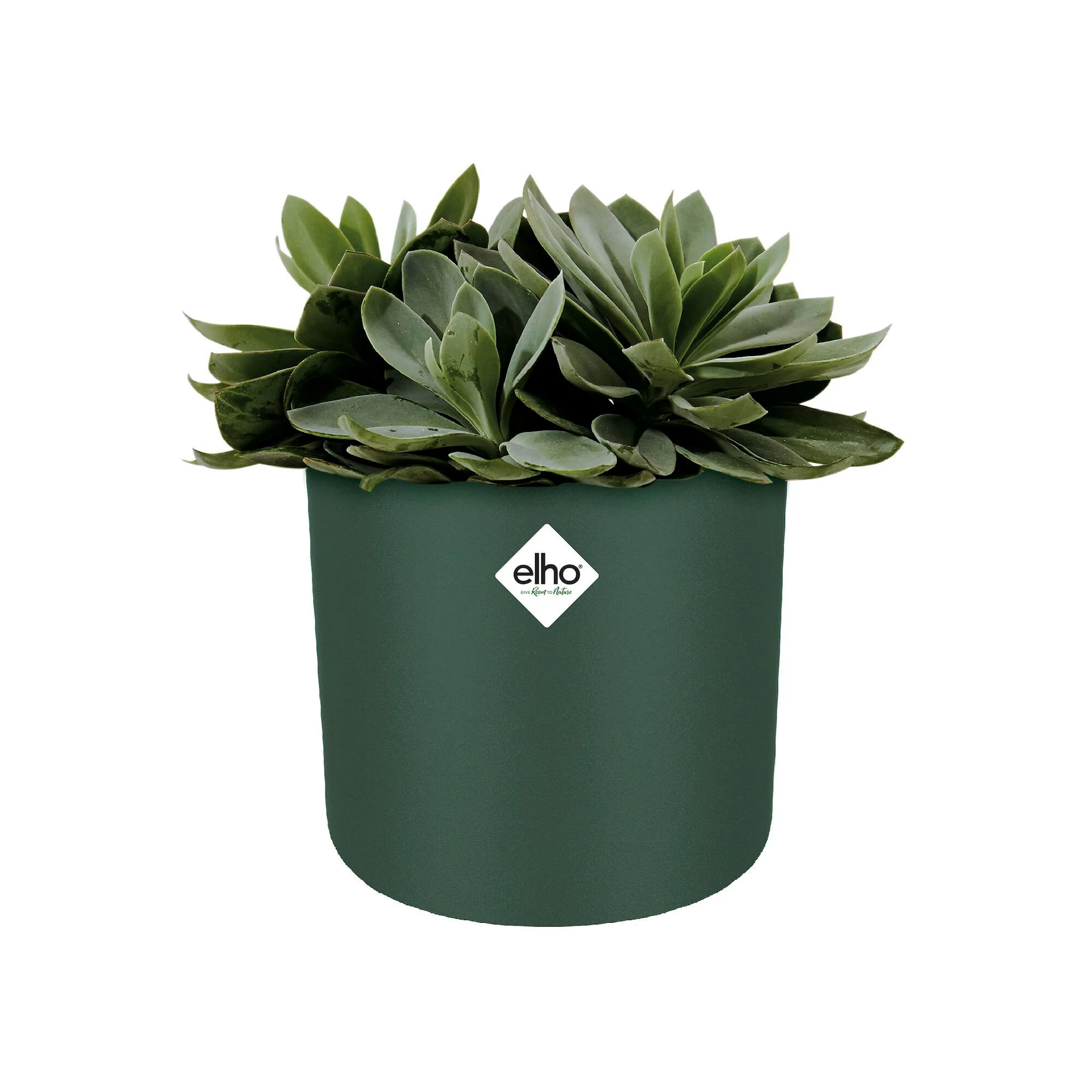 Elho pot de fleurs B.for soft rond vert - Pot pour l'intérieur - Image 3