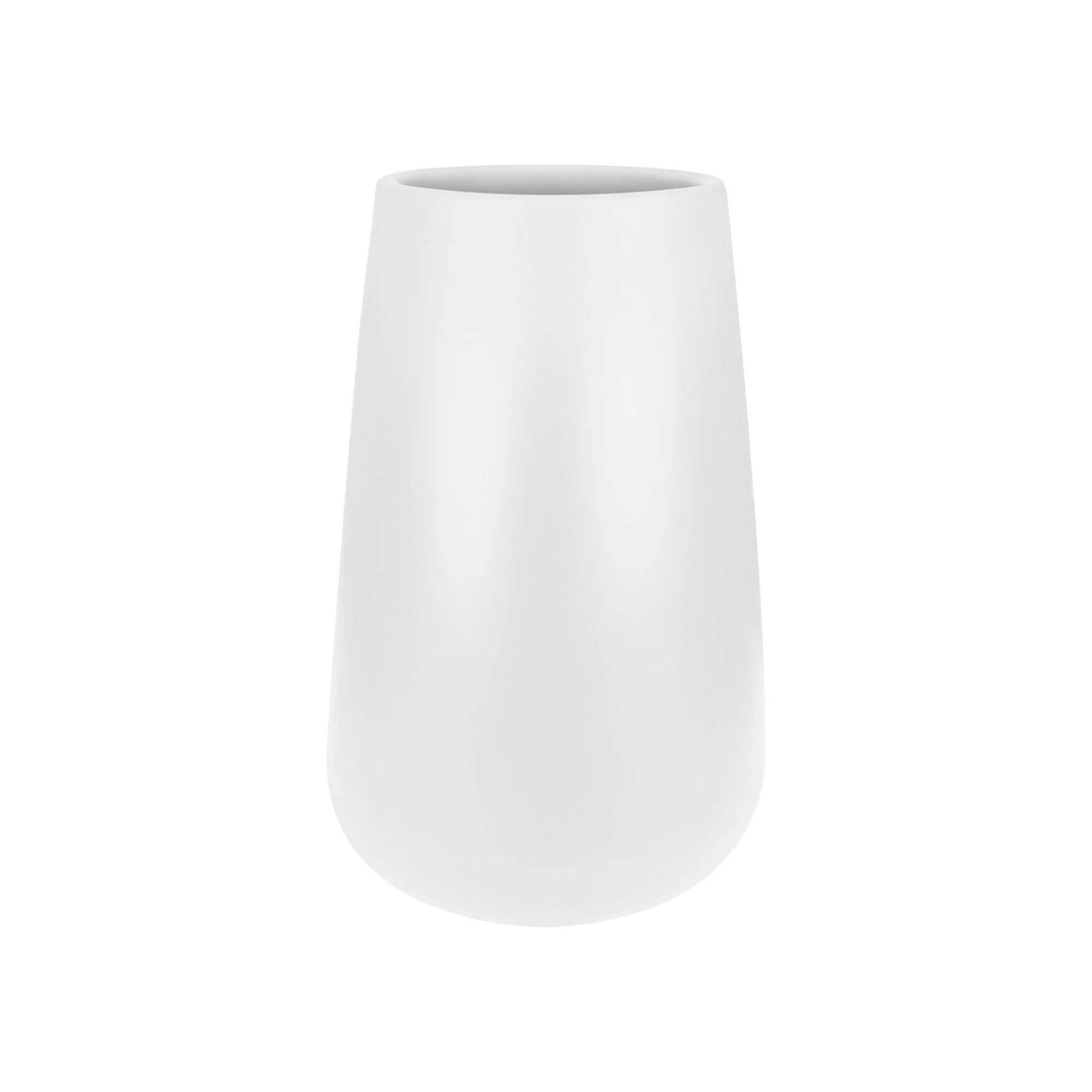 Elho pot de fleurs haut Pure cone rond blanc - Pot pour l'intérieur et l'extérieur - Image 6