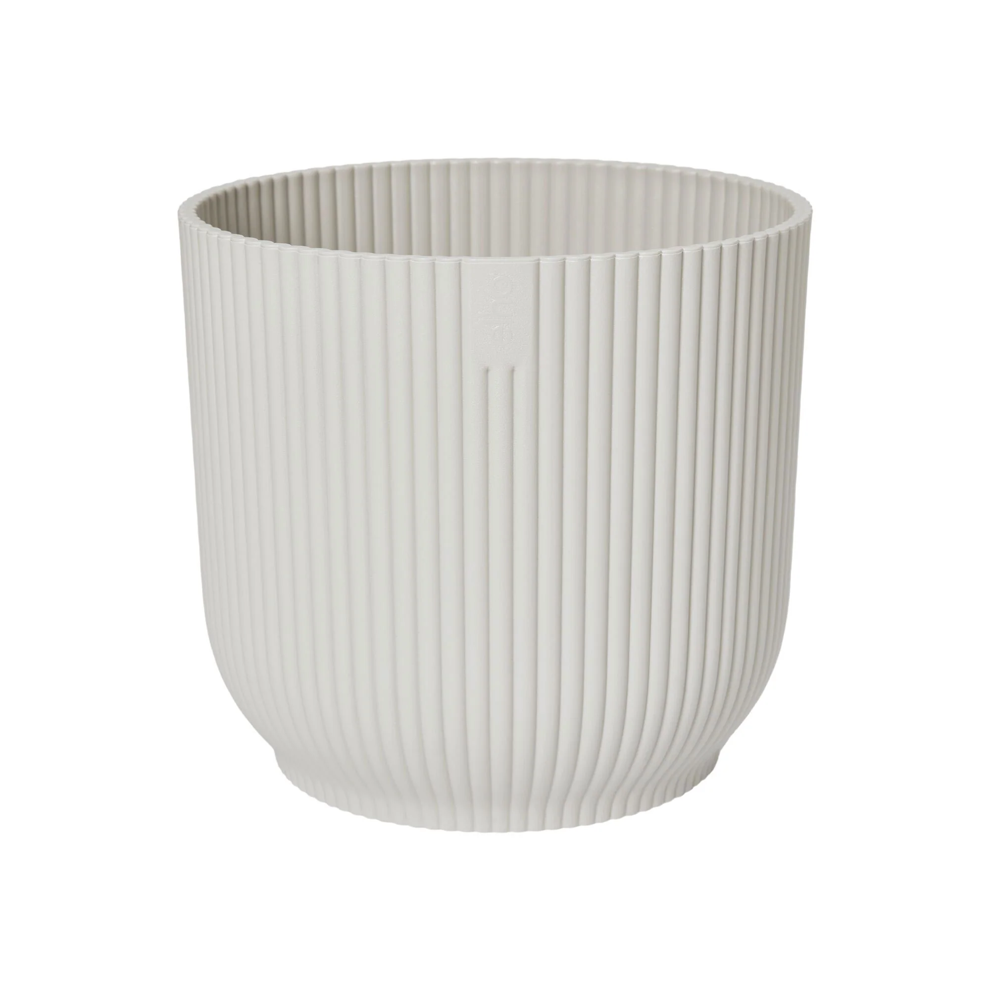 Elho pot de fleurs Vibes Fold rond blanc - Pot pour l'intérieur - Image 6