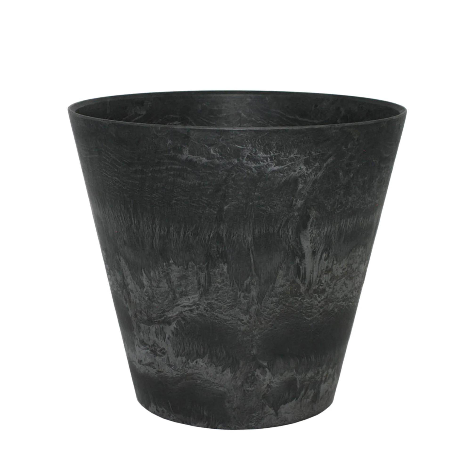 Jasmin du Chili Mandevilla piramide rouge avec cache-pot noir - Image 3