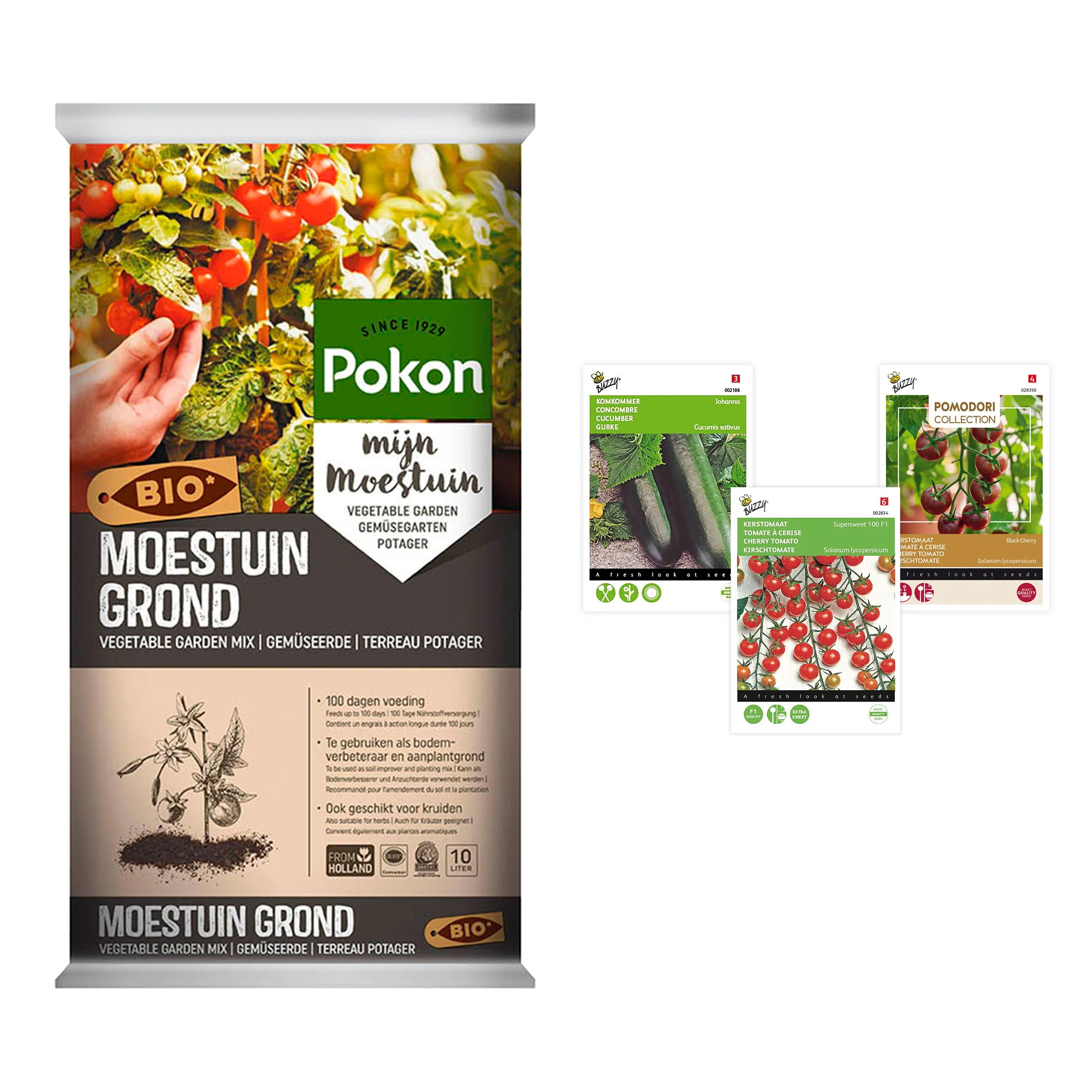 Pack de jardinage 'belles plantes' 1