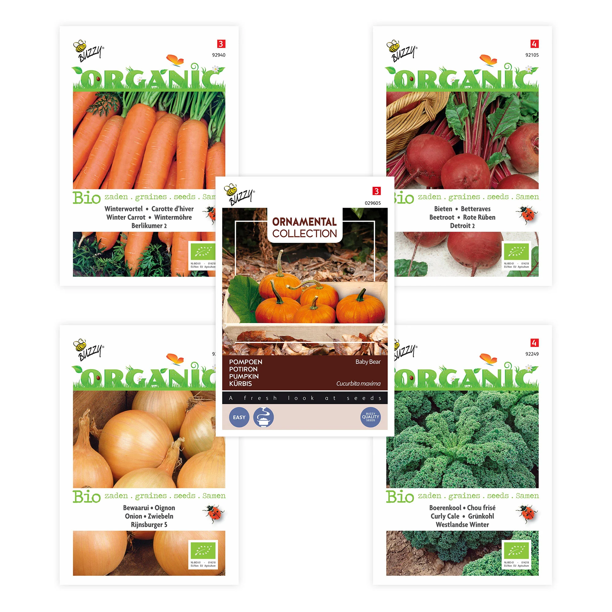 Pack de légumes d'hiver 'Hiver Harmonieux' - Semences de légumes - Image 2