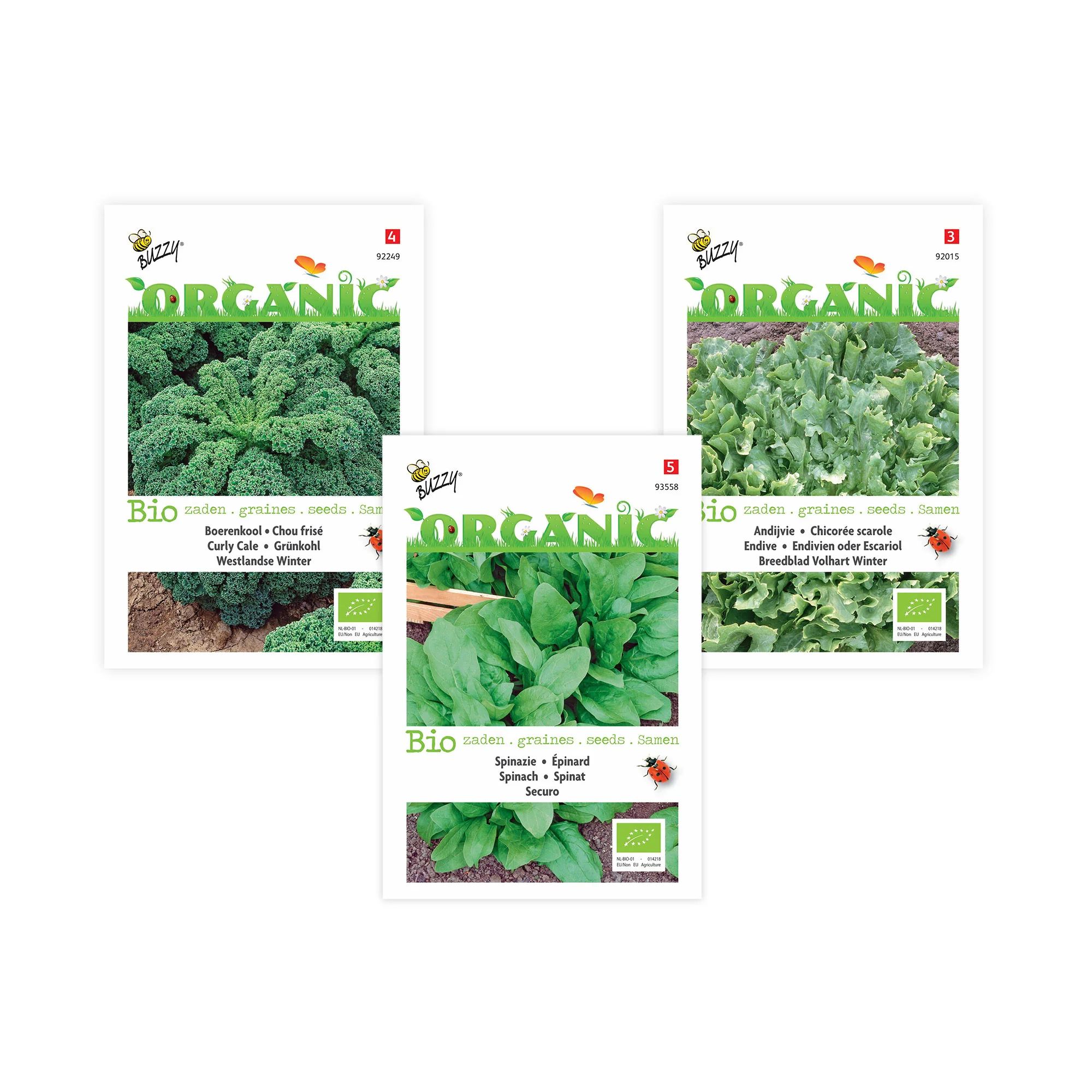Pack smoothie végétal 'Vert Vibrant' - Biologique - Semences de légumes - Image 2
