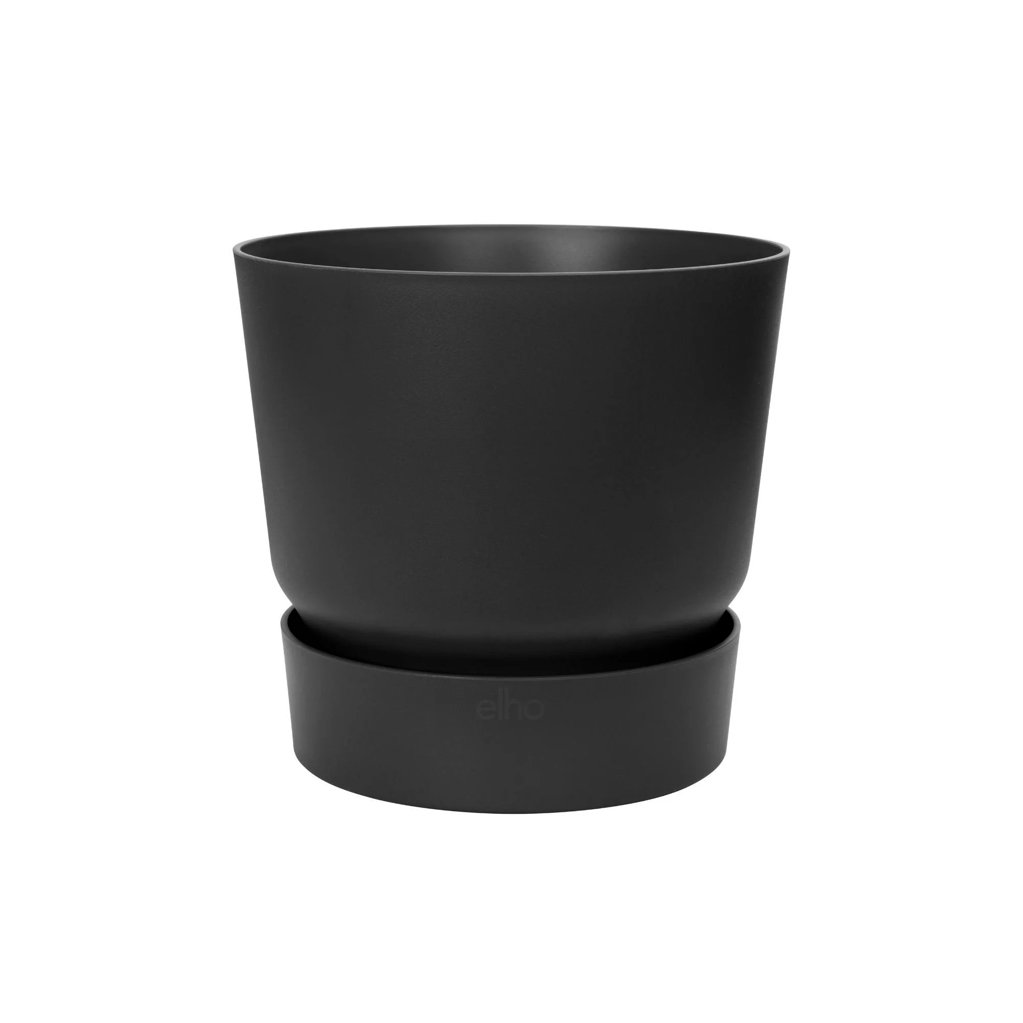 Pot de fleurs Elho Greenville rond noir - Pot pour l'extérieur - Image 4