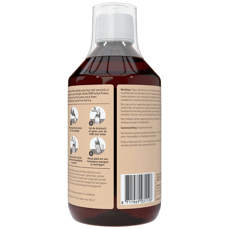 Traitement des plantes contre les insectes présents dans le gazon - Biologique 500 ml - Pokon - Image 2