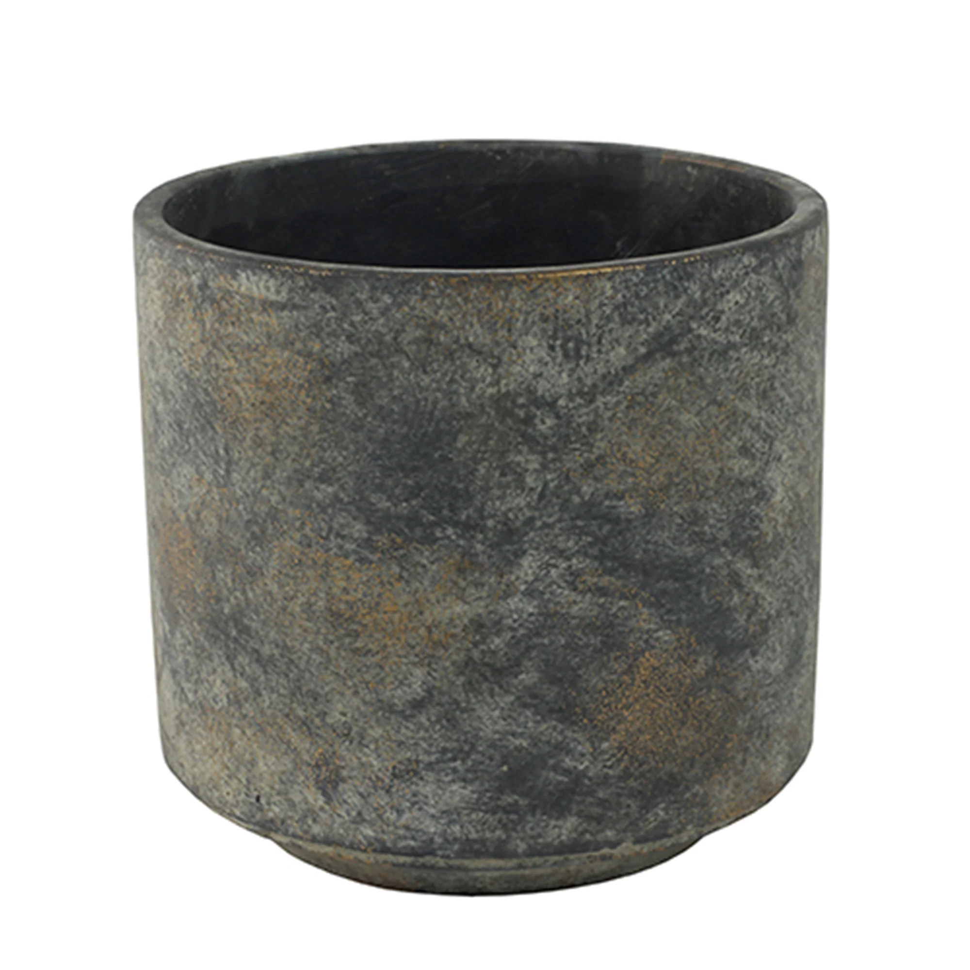 TS pot de fleurs 0 rond or-gris - Pot pour l'intérieur - Image 5