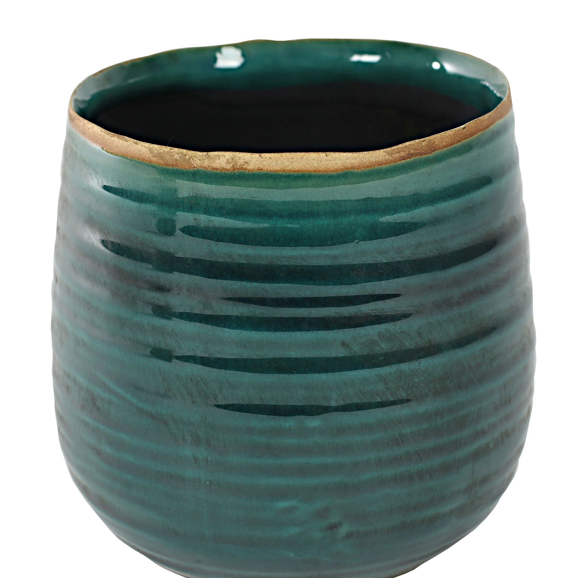 TS pot de fleurs Iris rond bleu - Pot pour l'intérieur - Image 6